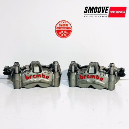 2021-2025 KAWASAKI NINJA ZX10R OEM FRONT LEFT & RIGHT BREMBO BRAKE CALIPER SET
