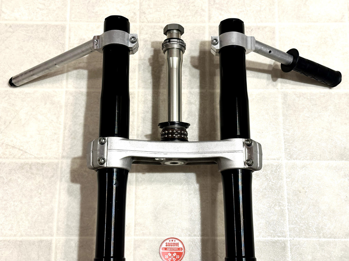 2021-2025 KAWASAKI NINJA ZX10R FRONT FORKS SUPSENSION W/ CLIP ONS + TRIPLE TREE