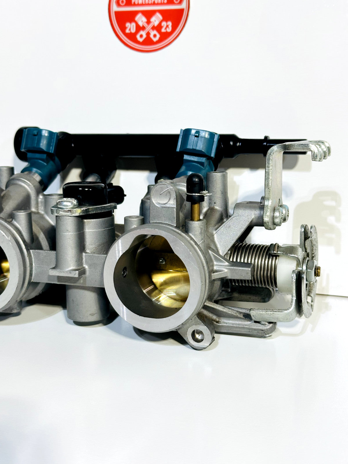 2021-2024 YAMAHA MT07 MT-07 OEM THROTTLE BODY & FUEL INJECTORS W/ FUEL LINE