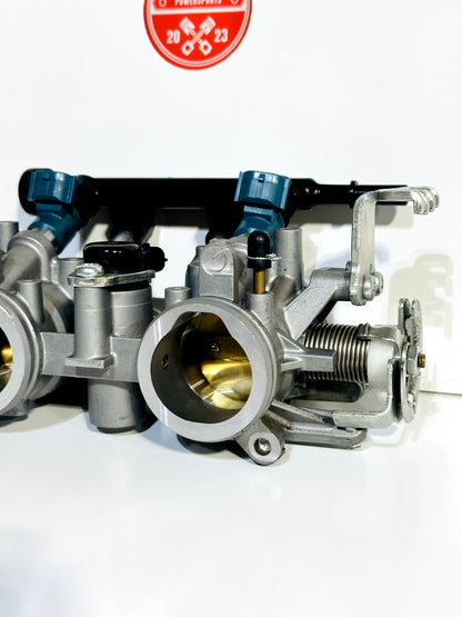 2021-2024 YAMAHA MT07 MT-07 OEM THROTTLE BODY & FUEL INJECTORS W/ FUEL LINE