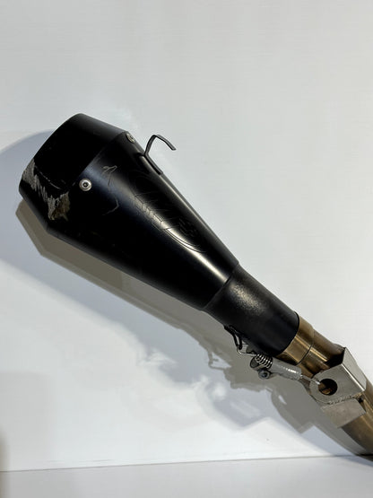 2011-2026 SUZUKI GSXR750 M4 SLIP ON EXHAUST MUFFLER W/ OEM EXHAUST MANIFOLD