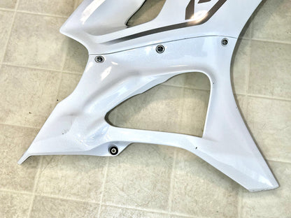 2022-2025 YAMAHA YZF R7 OEM COMPLETE FAIRING BODY PANEL PLASTICS COWL KIT WHITE