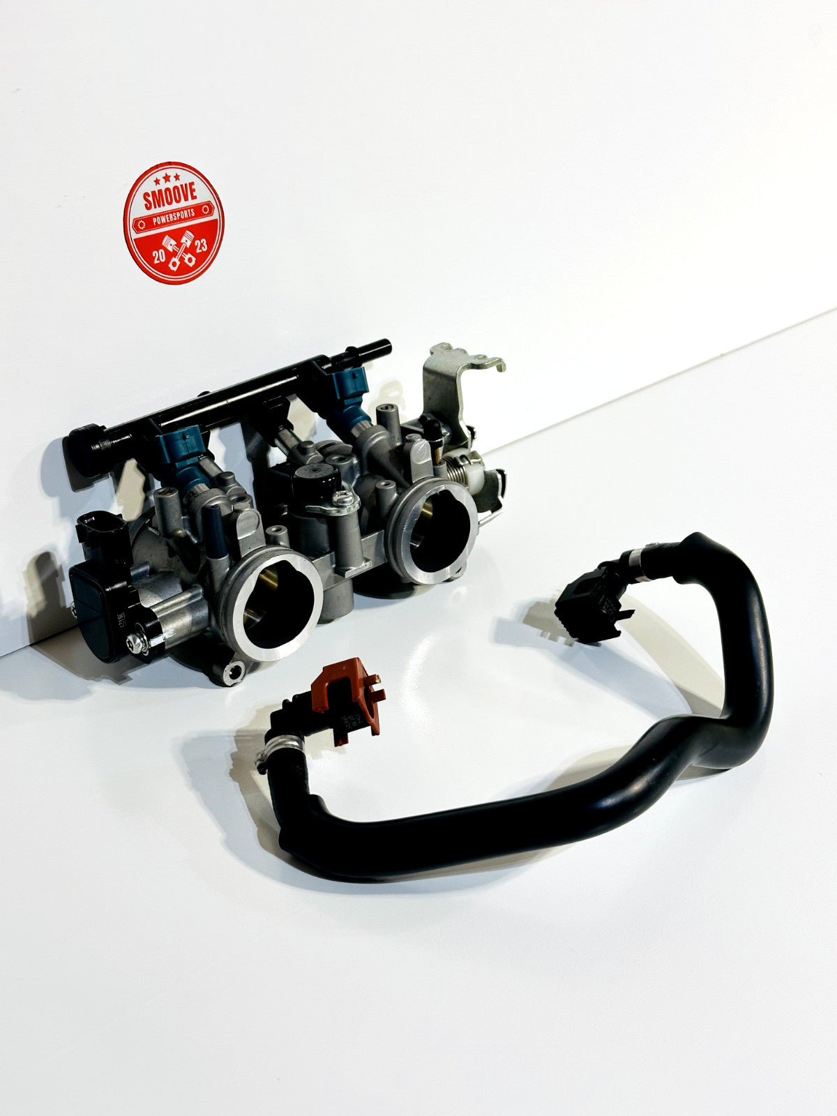 2021-2024 YAMAHA MT07 MT-07 OEM THROTTLE BODY & FUEL INJECTORS W/ FUEL LINE
