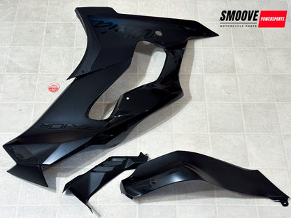 2021-2025 KAWASAKI NINJA ZX10R OEM RIGHT SIDE UPPER LOWER COWL FAIRING SET BLACK