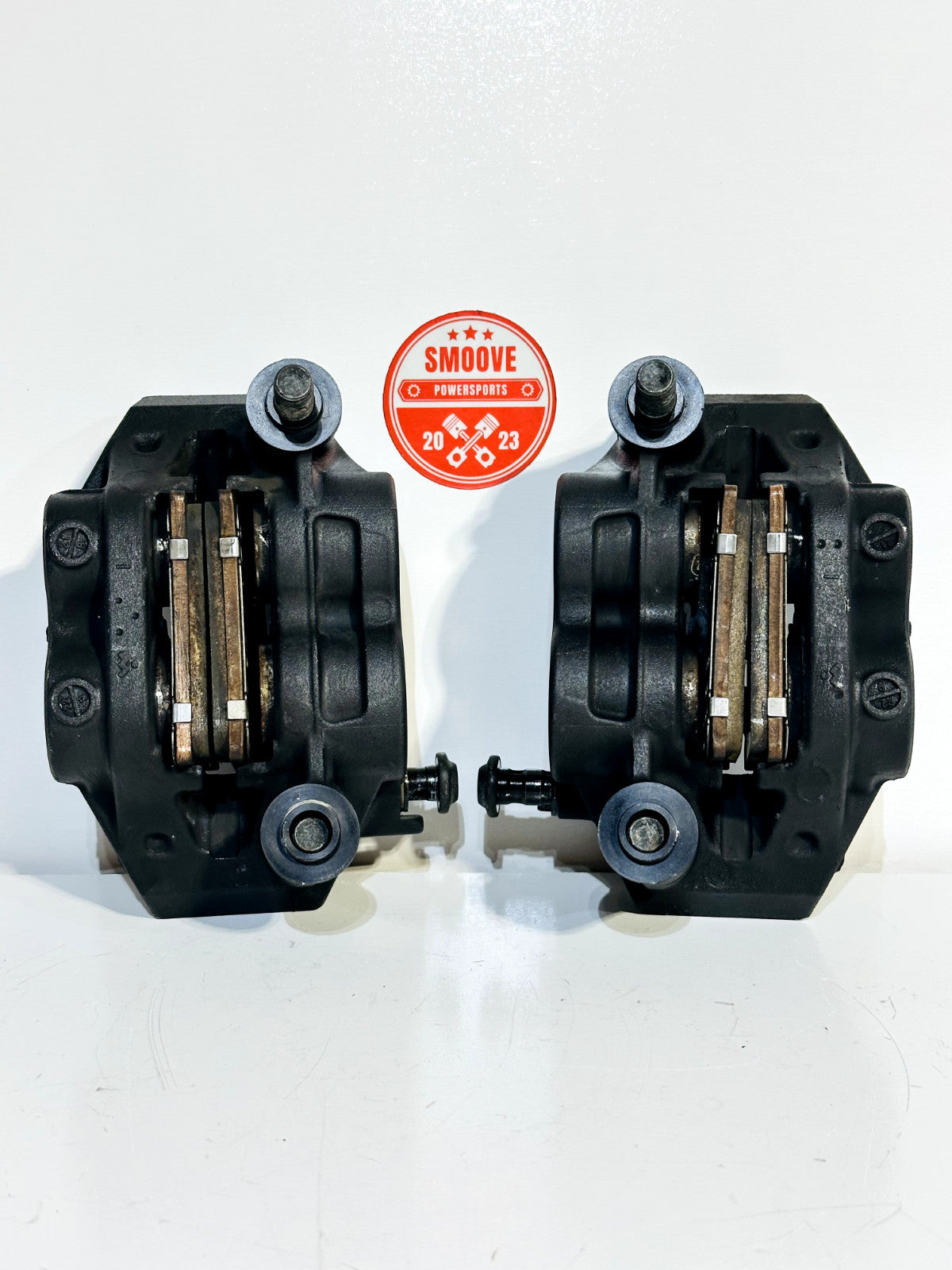 2022-2025 YAMAHA YZF R7 OEM LEFT & RIGHT FRONT BRAKE CALIPER SET W/ HARDWARE