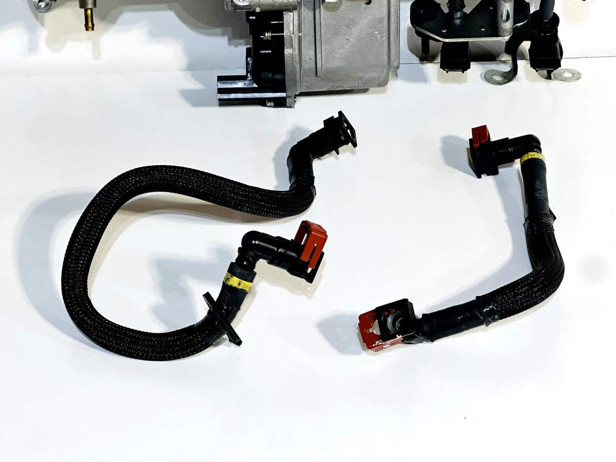 2024-2025 KAWASAKI NINJA ZX10R OEM THROTTLE BODY BODIES + INJECTORS & FUEL LINES