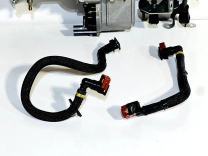 2024-2025 KAWASAKI NINJA ZX10R OEM THROTTLE BODY BODIES + INJECTORS & FUEL LINES