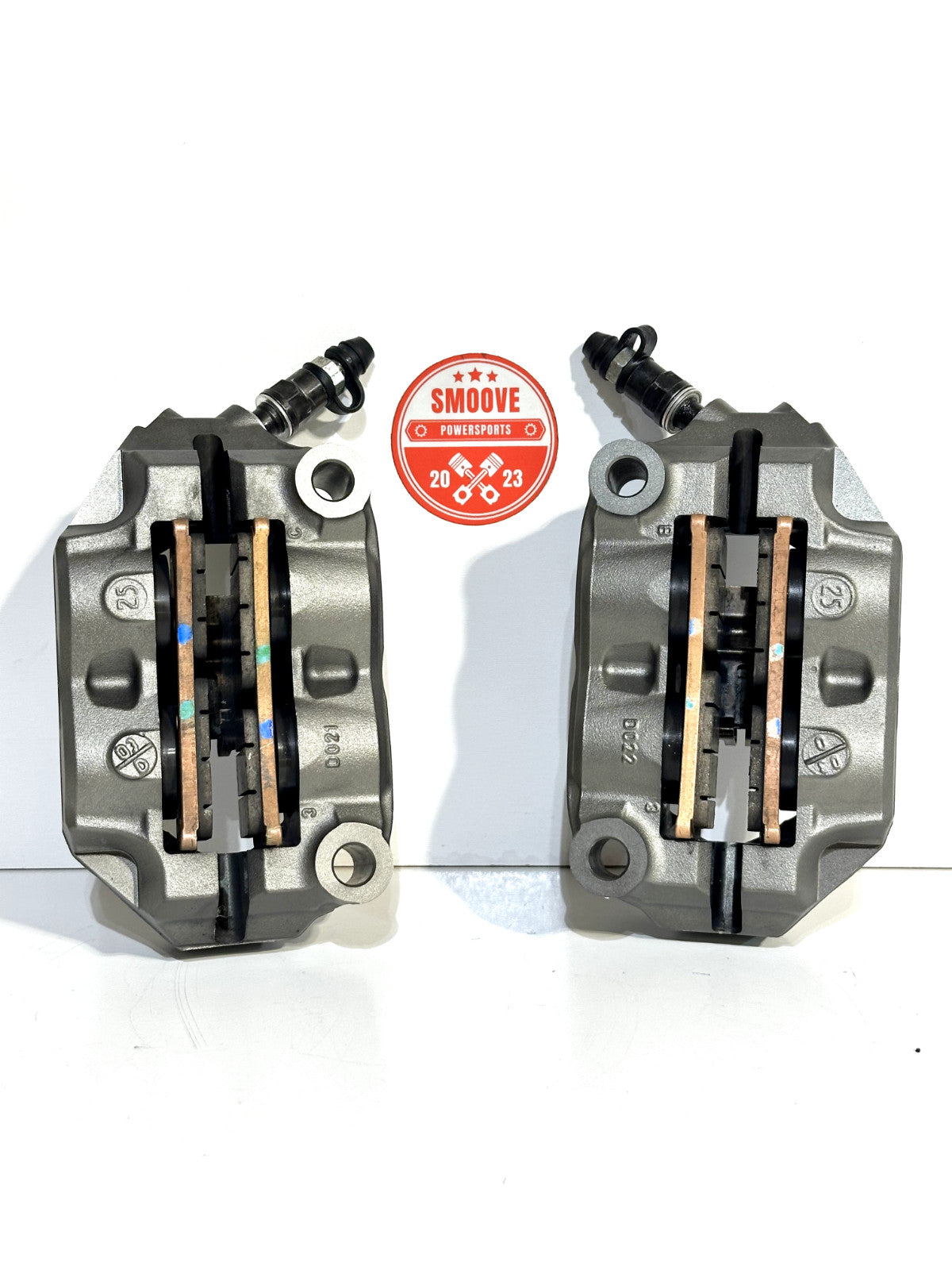2025-2026 YAMAHA YZF R1 R1M OEM LEFT & RIGHT FRONT BREMBO BRAKE CALIPER SET