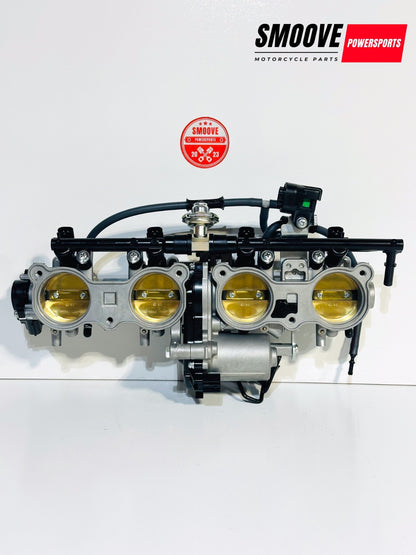 2025-2026 YAMAHA YZF R1 OEM THROTTLE BODY ASSEMBLY W/ FUEL INJECTORS & SERVO