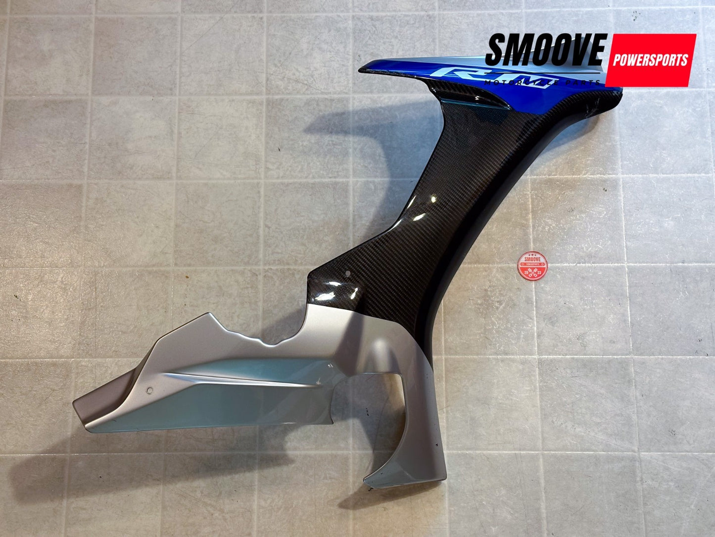 2015-2019 YAMAHA YZF R1M OEM CARBON FIBER LEFT RIGHT FAIRING SET + FRONT COWLING
