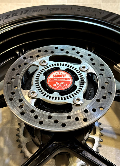 2019-2025 KAWASAKI NINJA ZX6R ZX636 OEM REAR BACK WHEEL RIM ROTOR SPROCKET TIRE