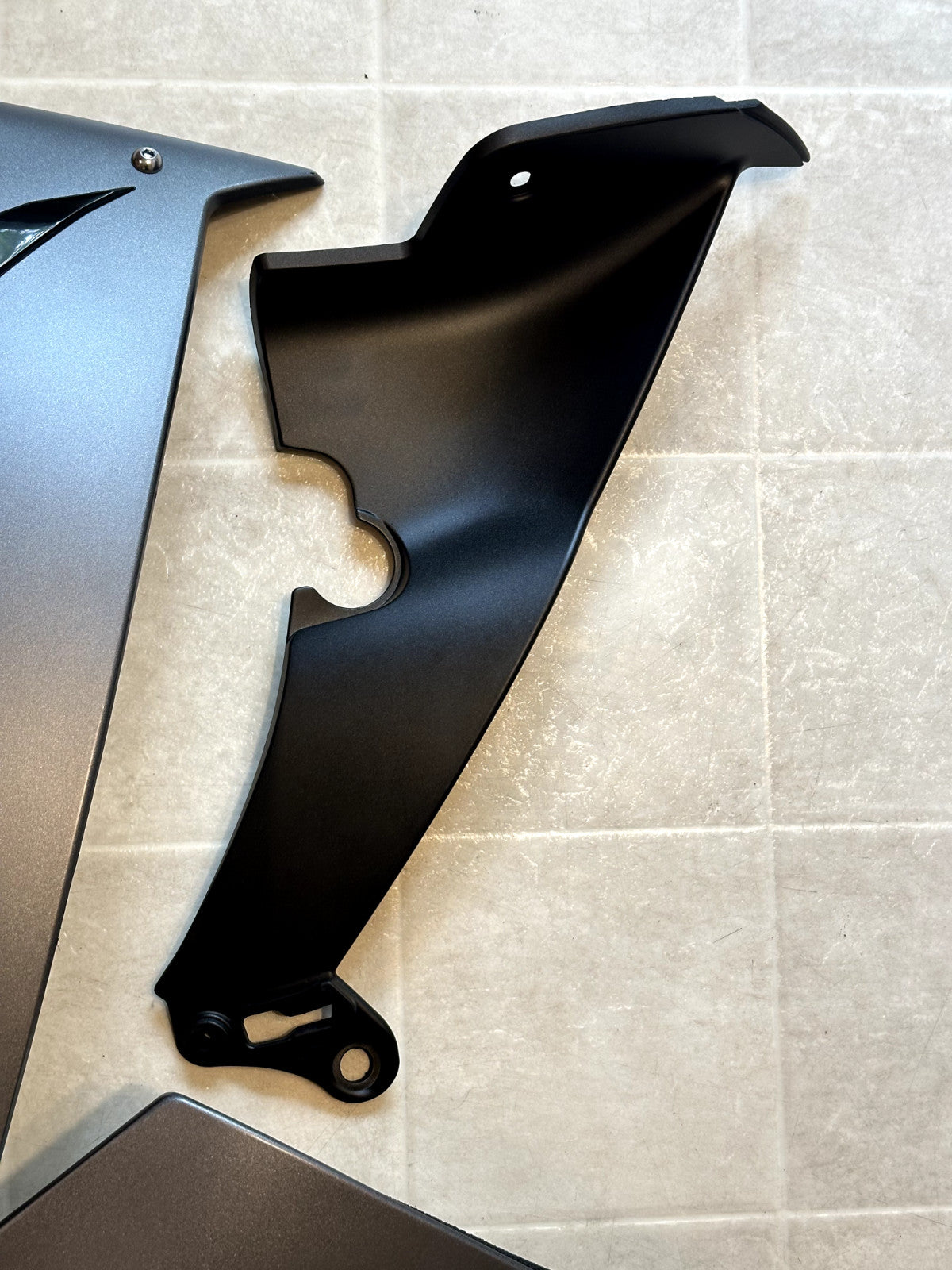 2012-2014 YAMAHA YZF R1 OEM COMPLETE BODY FAIRING COWLING COWL PANEL KIT GRAY