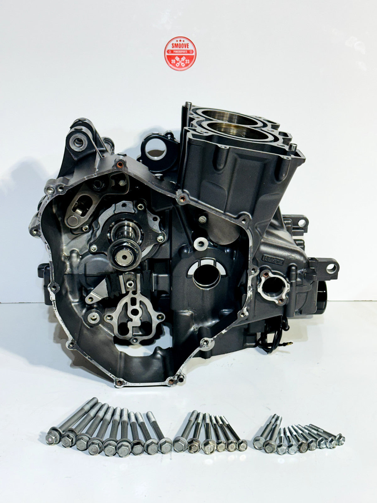 2014-2025 YAMAHA YZF R7 MT FZ 07 OEM COMPLETE ENGINE CRANK CASE CRANKCASE BLOCK