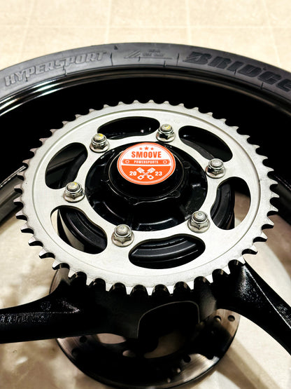 2011-2026 SUZUKI GSXR750 OEM REAR BACK WHEEL RIM TIRE ROTOR SPROCKET MINT BLACK