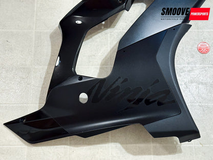 2021-2025 KAWASAKI NINJA ZX10R OEM RIGHT SIDE UPPER LOWER COWL FAIRING SET BLACK