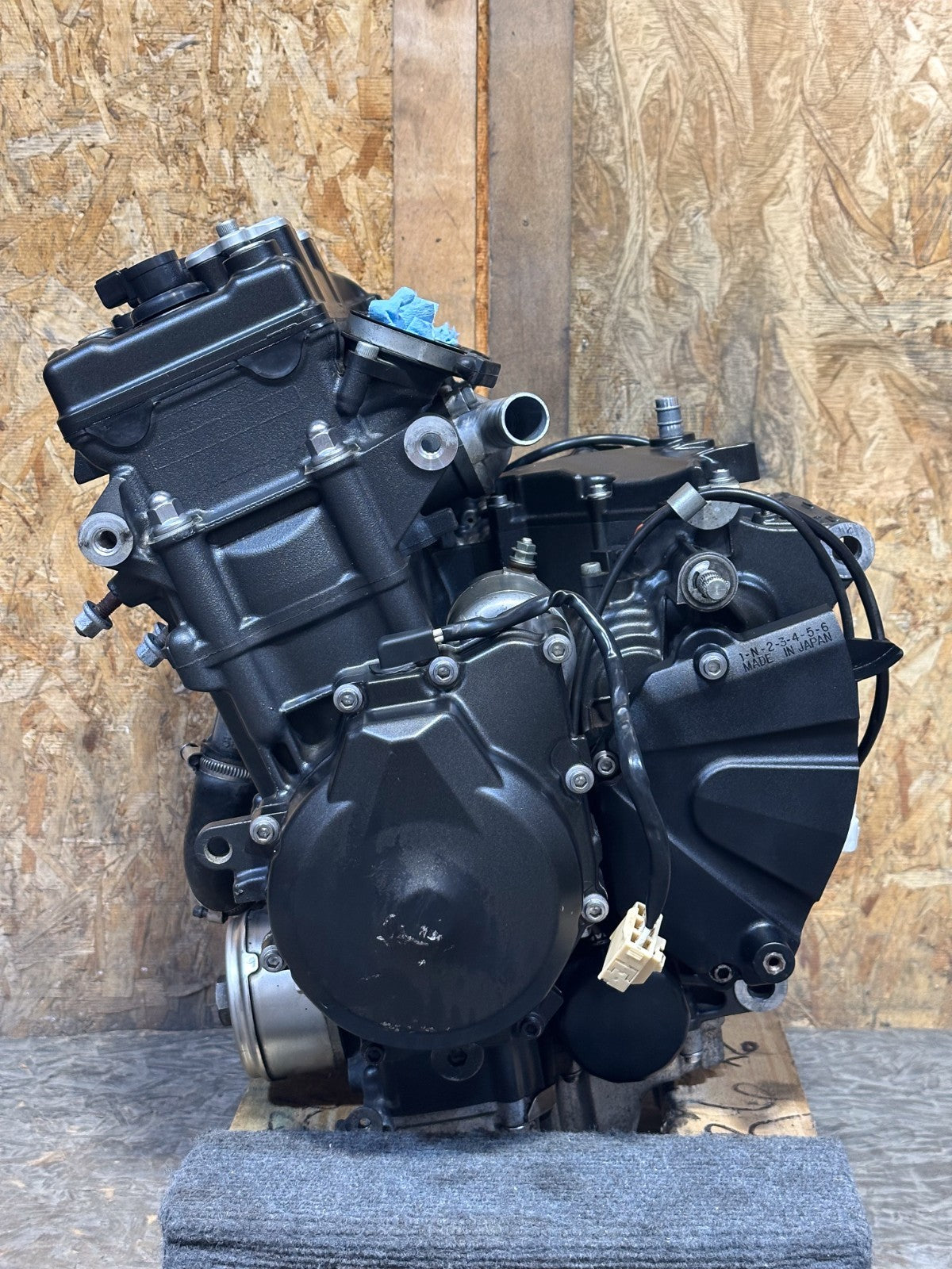 2008-2020 YAMAHA YZF R6 OEM COMPLETE ENGINE MOTOR ASSEMBLY RUNS STRONG 14K MILES