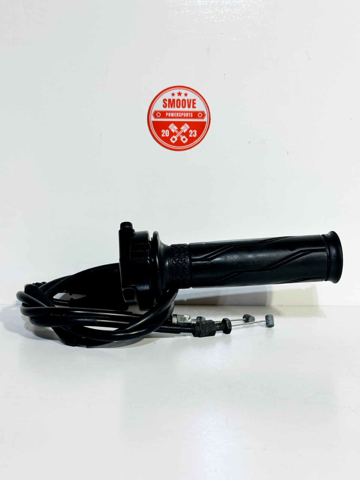 2008-2016 YAMAHA YZF R6 OEM THROTTLE TUBE & HOUSING W/ CABLES