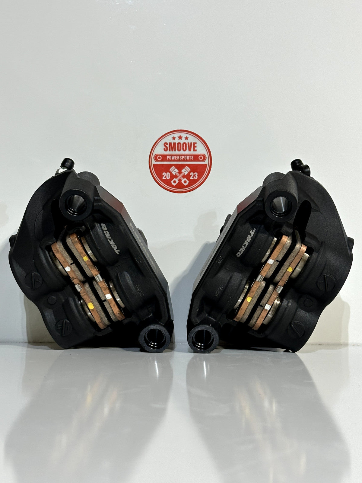 2023-2025 KAWASAKI NINJA ZX4RR OEM RIGHT LEFT FRONT BRAKE CALIPER SET W/ PADS