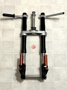 2021-2025 KAWASAKI NINJA ZX10R FRONT FORKS SUSPENSION W/ TRIPLE TREE + CLIP ONS ✅