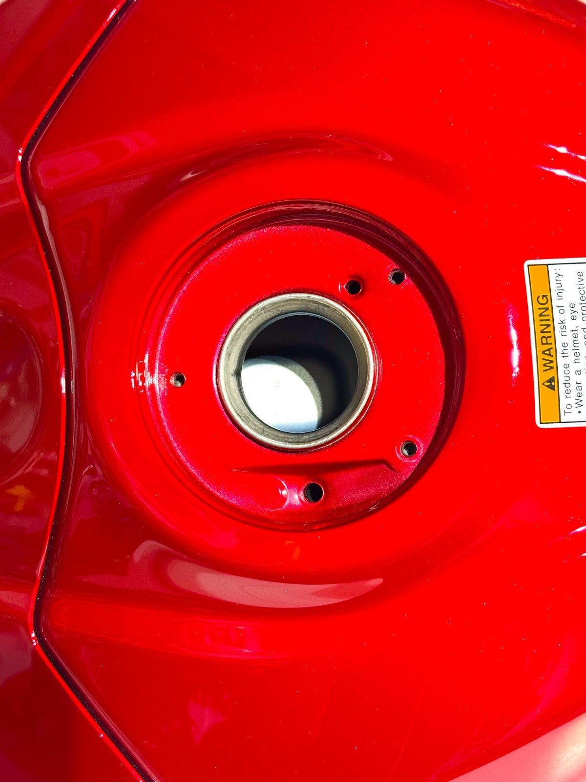 (2025) 2017-2025 SUZUKI GSXR1000 OEM GAS FUEL TANK CELL PETROL RESERVOIR RED
