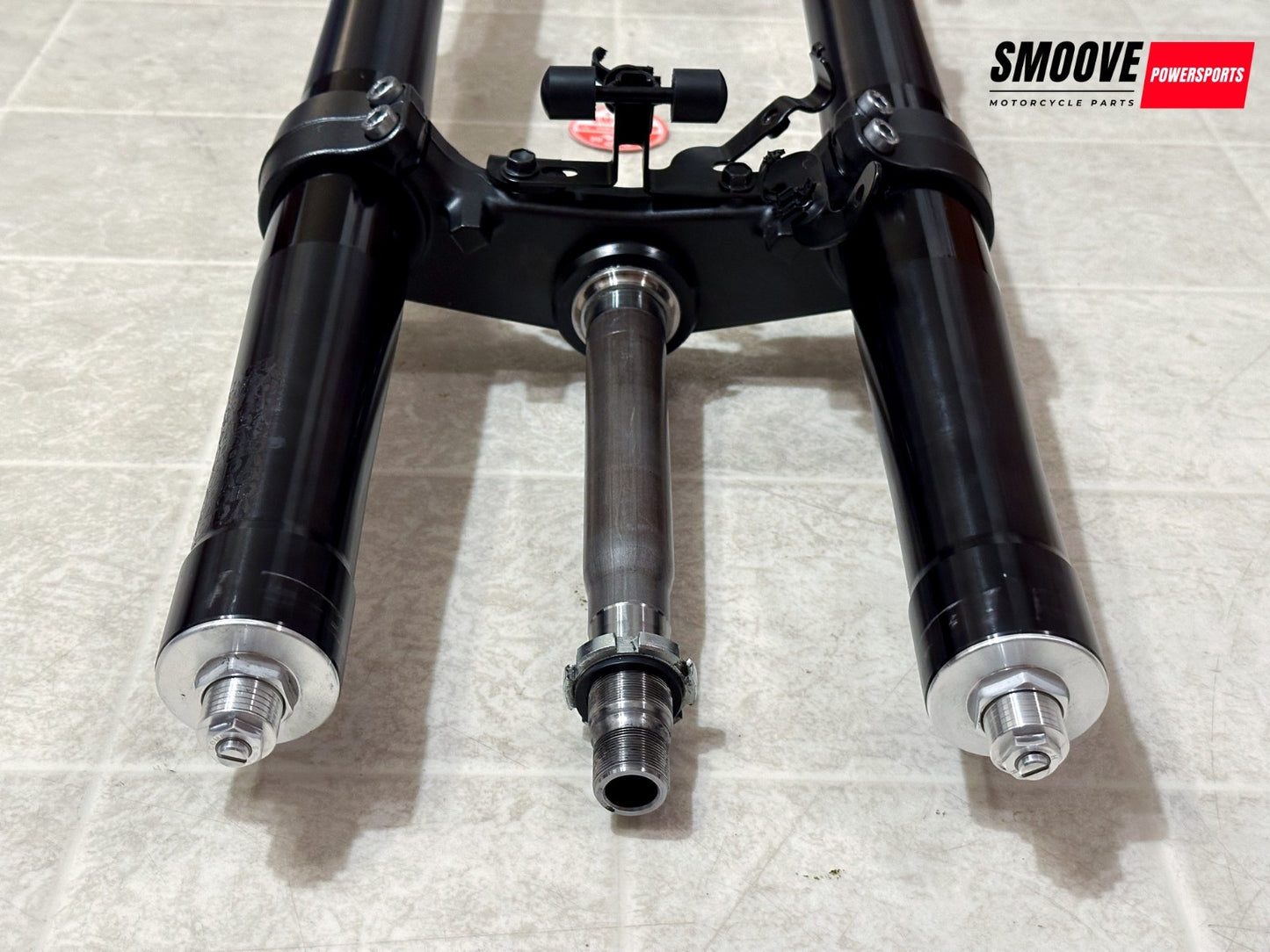 2017-2020 YAMAHA MT-09 MT09 OEM FRONT FORKS SUSPENSION FORK & TRIPLE TREE + AXLE