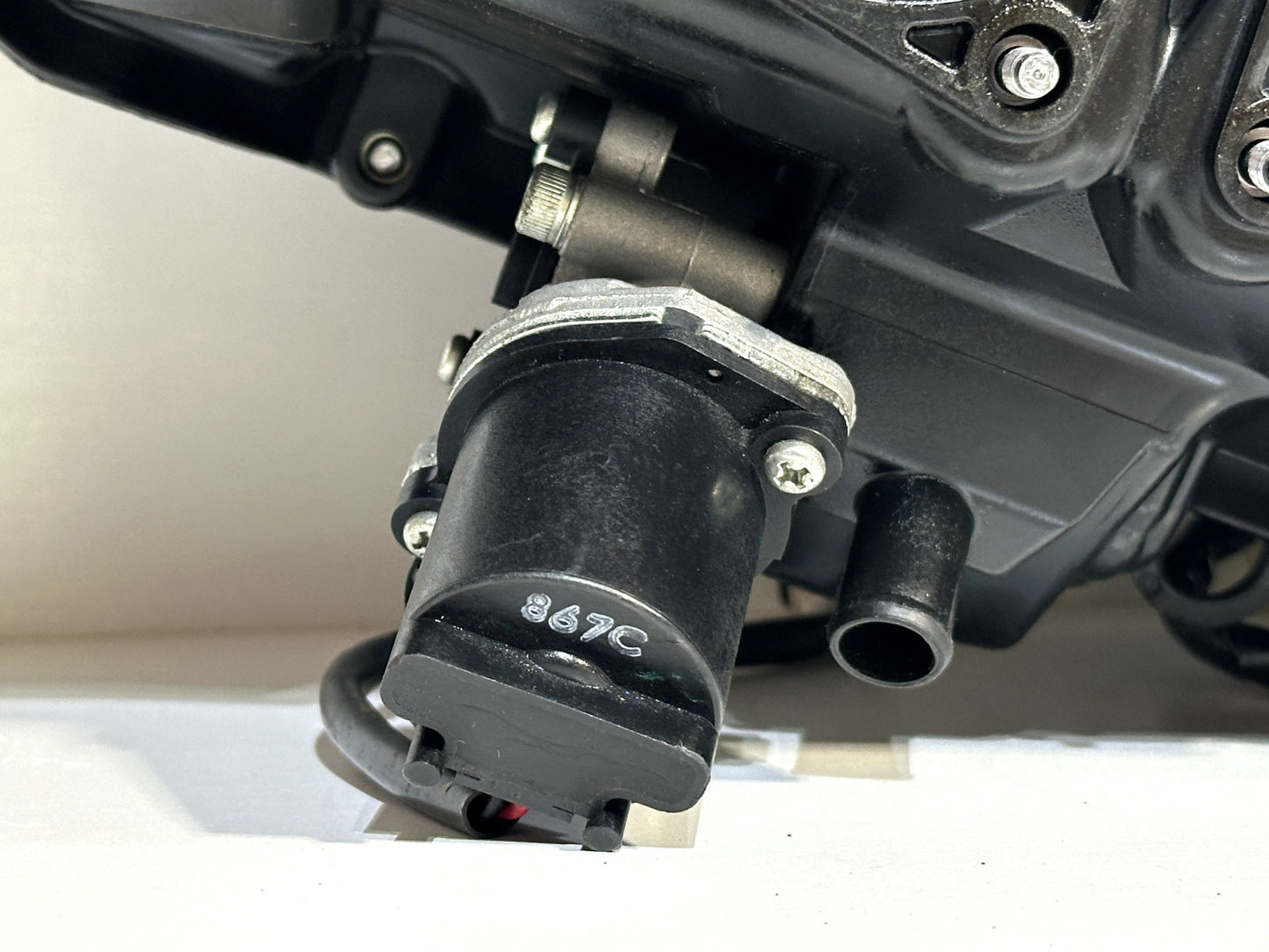 2008-2016 YAMAHA YZF R6 OEM AIR BOX INTAKE FILTER W/ VELOCITY STACKS + INJECTORS