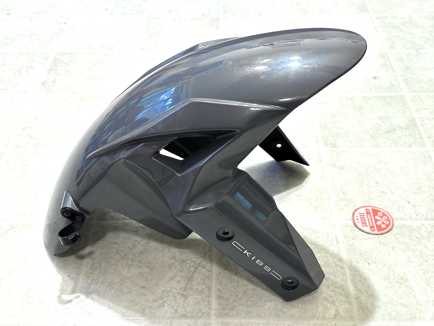 2019-2023 KAWASAKI NINJA ZX6R OEM FRONT FENDER WHEEL MUD GUARD GRAY
