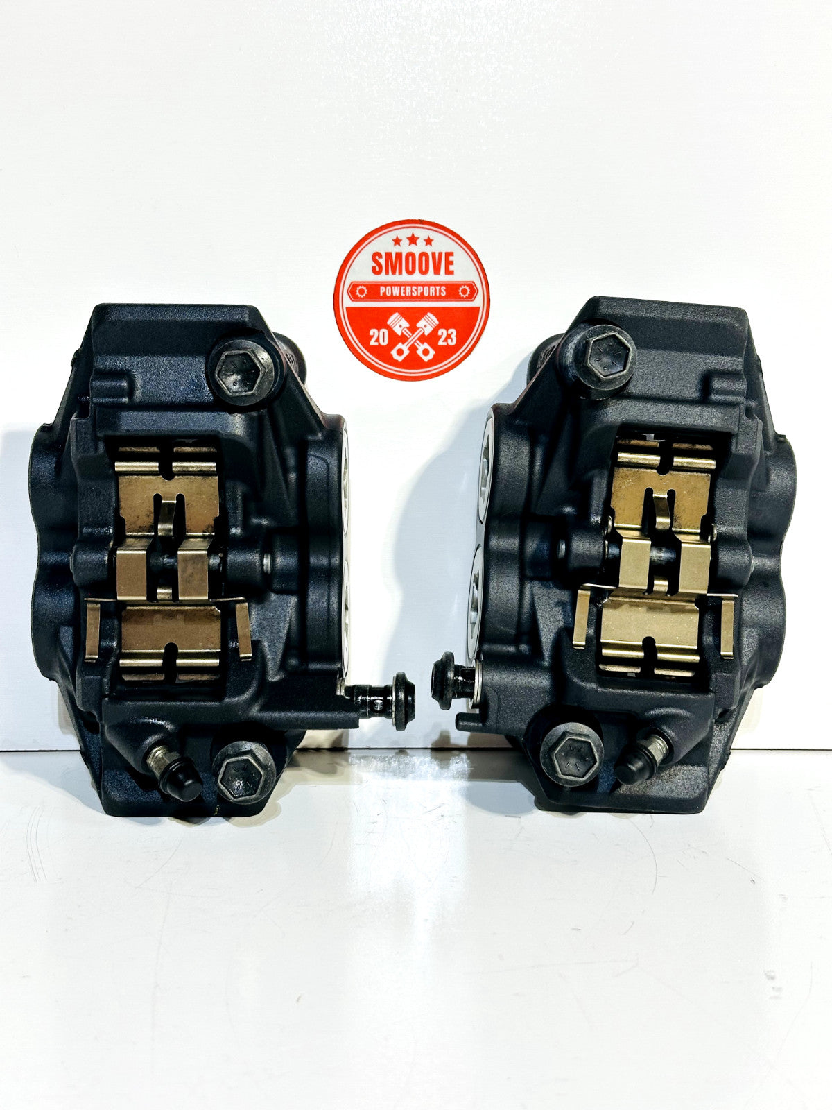 2022-2025 YAMAHA YZF R7 OEM LEFT & RIGHT FRONT BRAKE CALIPER SET W/ HARDWARE