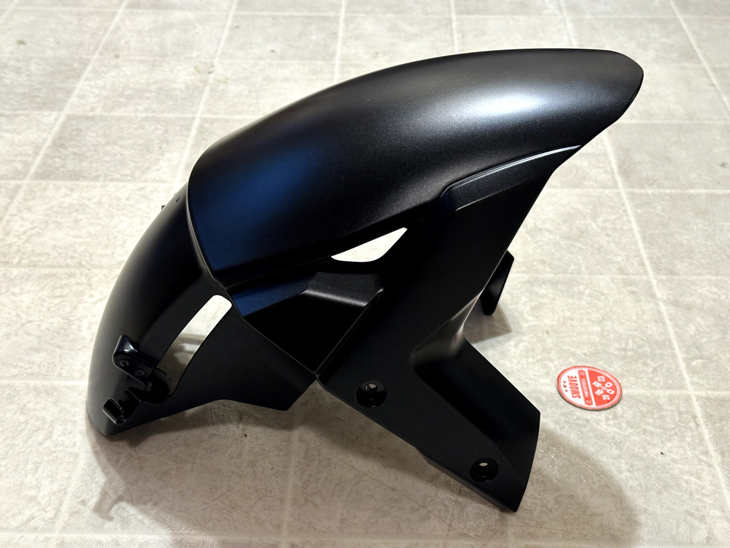 2021-2025 KAWASAKI NINJA ZX10R OEM FRONT FENDER WHEEL MUD GUARD SATIN BLACK