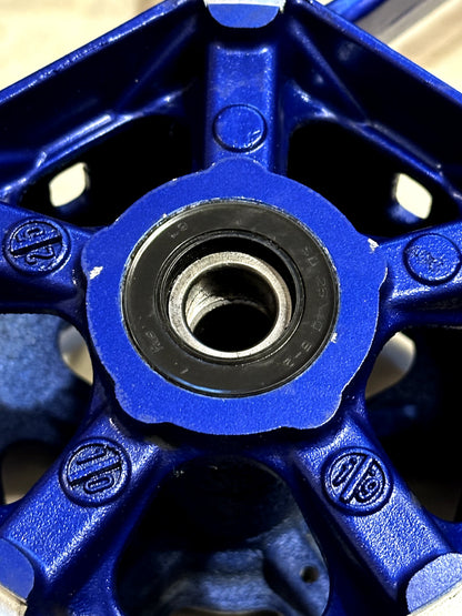 2022-2025 YAMAHA YZF R7 OEM FRONT WHEEL RIM & TIRE ASSEMBLY BLUE