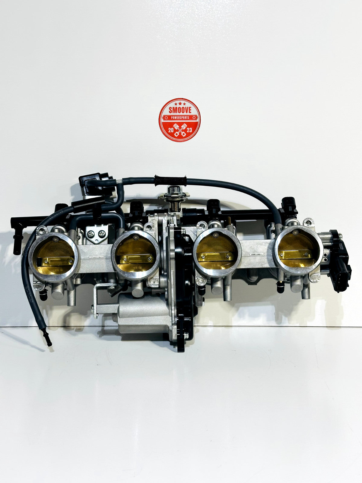 2025-2026 YAMAHA YZF R1 OEM THROTTLE BODY ASSEMBLY W/ FUEL INJECTORS & SERVO