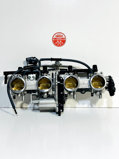 2025-2026 YAMAHA YZF R1 OEM THROTTLE BODY ASSEMBLY W/ FUEL INJECTORS & SERVO