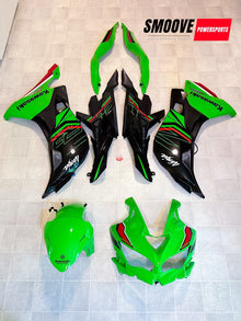 2023-2025 KAWASAKI NINJA ZX4RR OEM FAIRING BODY PANEL COWLING KIT KRT GREEN