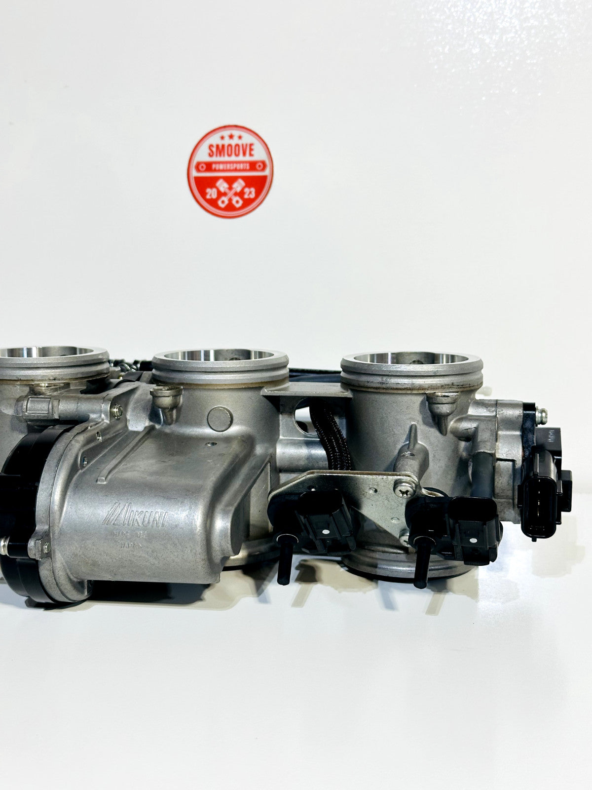 2024-2025 KAWASAKI NINJA ZX10R OEM THROTTLE BODY BODIES + INJECTORS & FUEL LINES