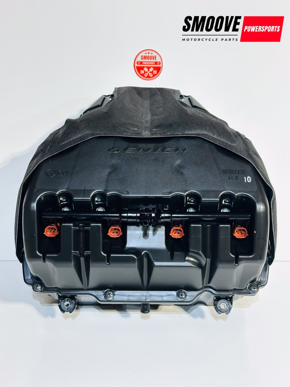 2020-2026 YAMAHA YZF R1 OEM AIR INTAKE FILTER BOX AIRBOX W/ INJECTORS & STACKS