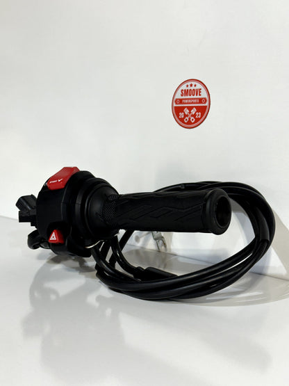 2017-2024 SUZUKI GSXR1000 OEM RIGHT THROTTLE GRIP CONTROL W/ START KILL SWITCH