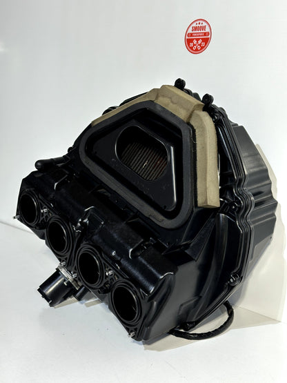 2008-2016 YAMAHA YZF R6 OEM AIR BOX INTAKE FILTER W/ VELOCITY STACKS + INJECTORS
