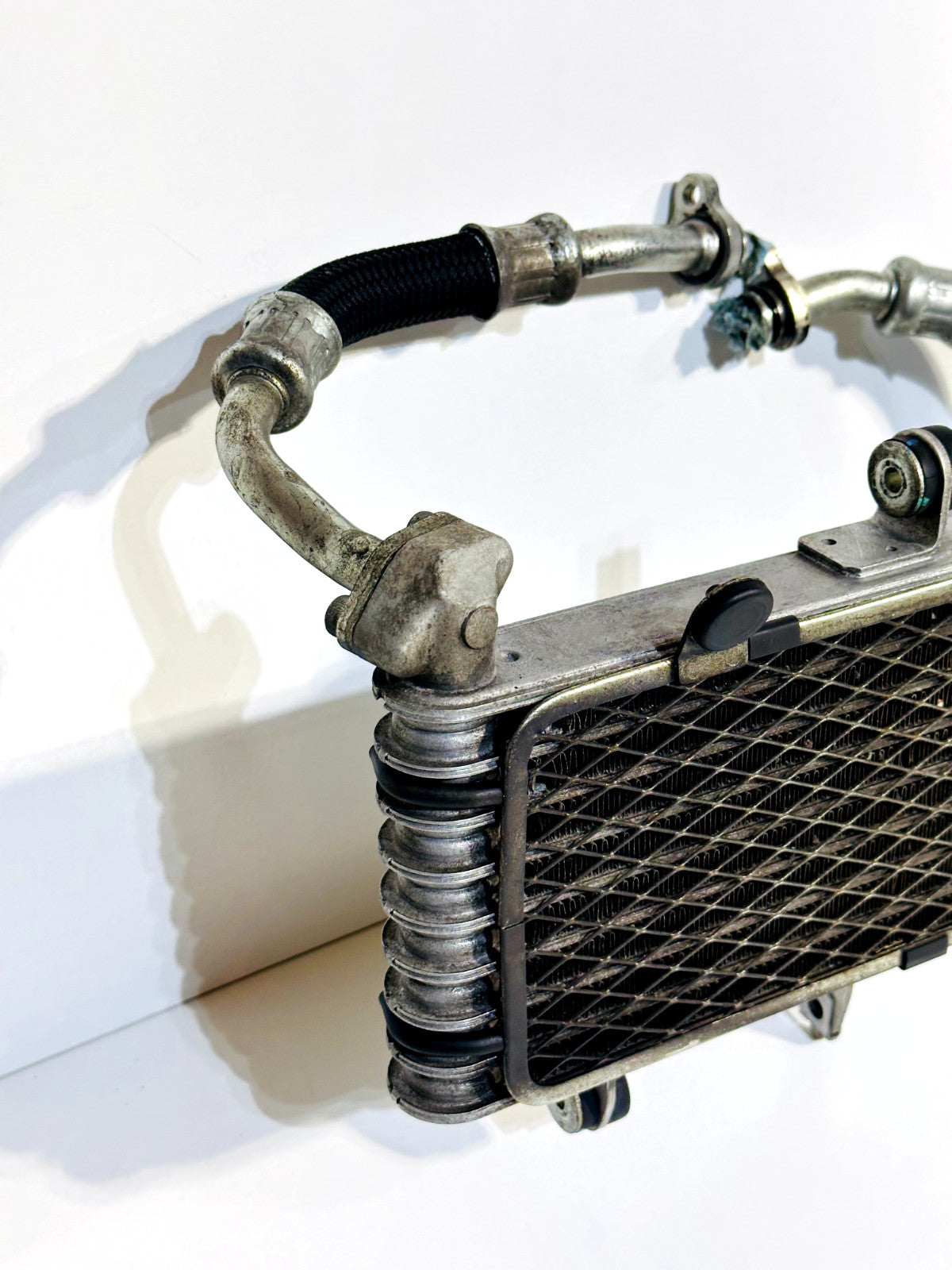 2021-2025 KAWASAKI NINJA ZX10R OEM ENGINE OIL COOLER MOTOR OIL RADIATOR W/ LINES