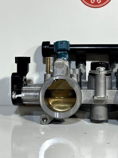 2022-2025 YAMAHA YZF R7 OEM THROTTLE BODY BODIES W/ INJECTORS + FUEL RAIL