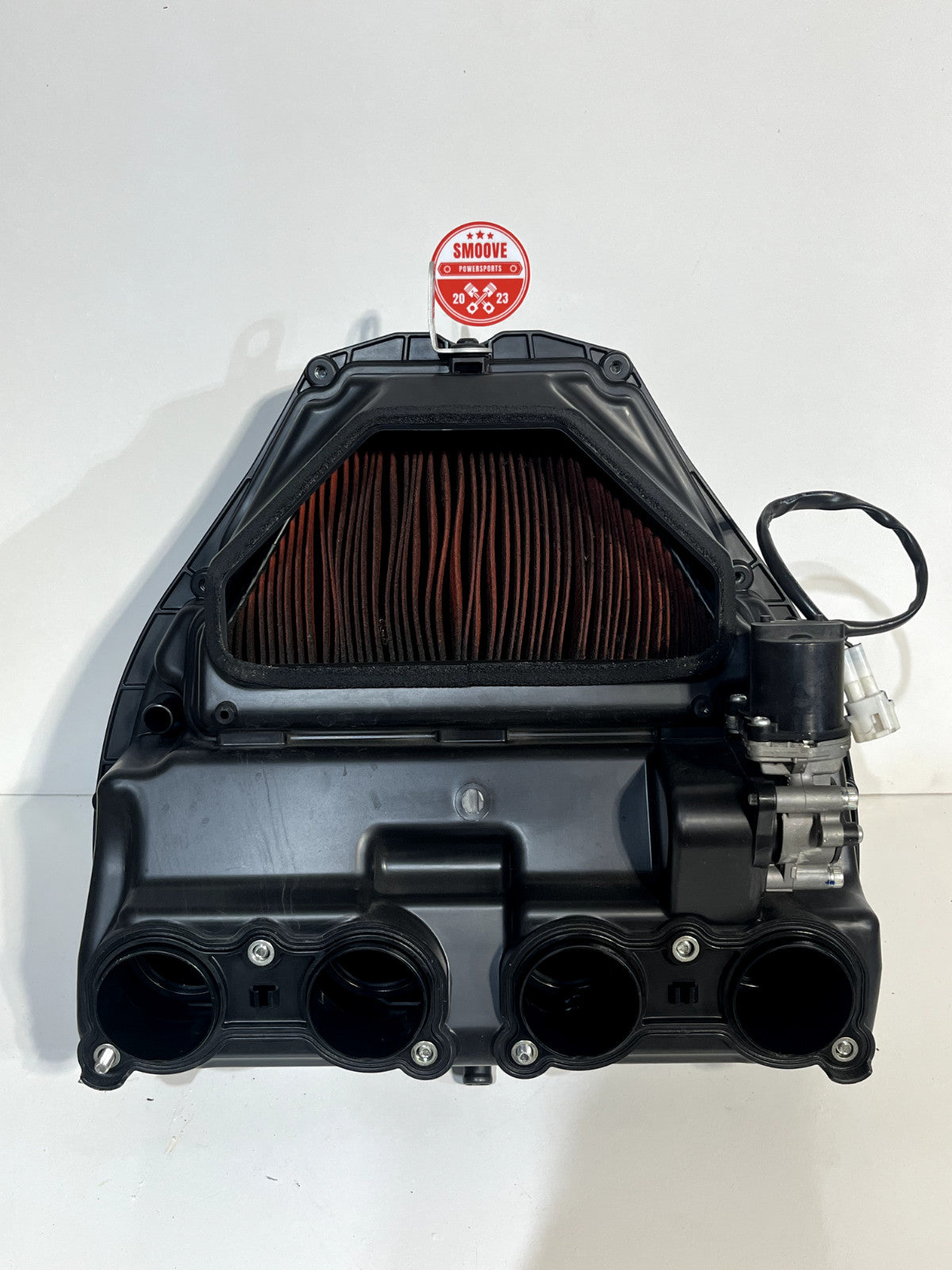 2015-2019 YAMAHA YZF R1 OEM AIRBOX AIR INTAKE BOX TOP RAIL FUEL INJECTORS