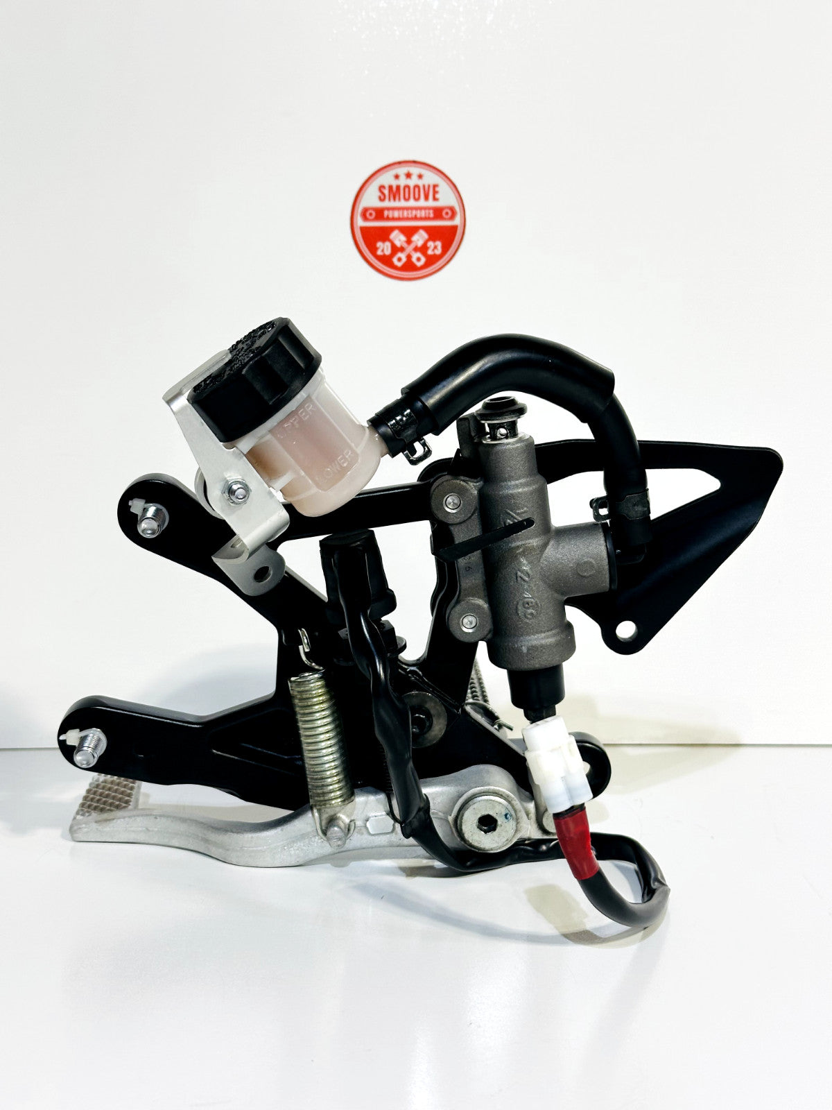 2020-2026 YAMAHA YZF R1 OEM REAR BACK BRAKE MASTER CYLINDER W/ FOOT PEG
