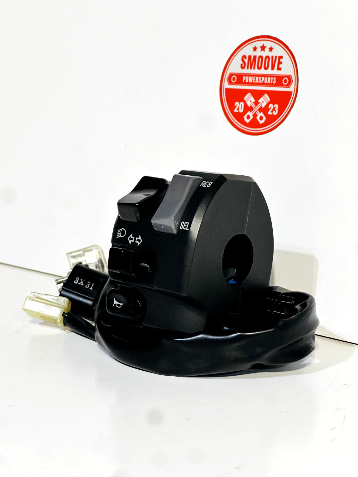 2022-2025 YAMAHA YZF R7 OEM LEFT HANDLE BAR TURN & HORN SIGNAL CONTROL SWITCH