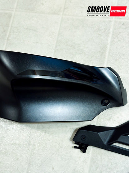 2021-2025 KAWASAKI NINJA ZX10R OEM RIGHT SIDE UPPER LOWER COWL FAIRING SET BLACK