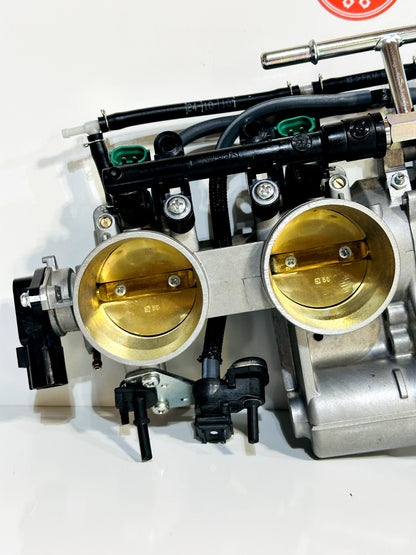 2024-2025 KAWASAKI NINJA ZX10R ZX10 OEM THROTTLE BODY BODIES + INJECTORS & SERVO