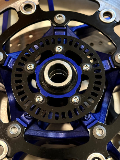 2021-2025 YAMAHA MT09 MT 09 SP OEM FRONT WHEEL RIM TIRE ROTOR ASSEMBLY BLUE