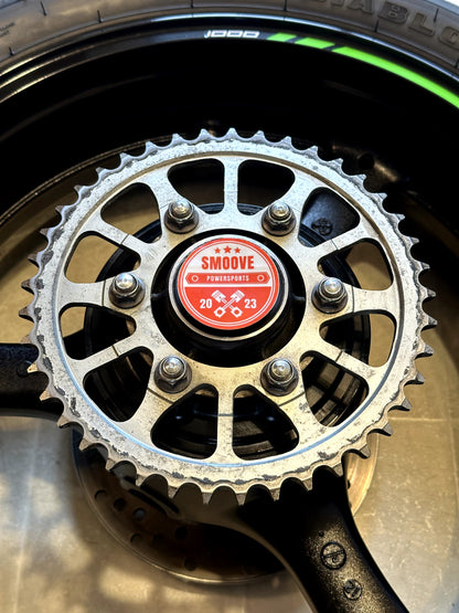 2021-2025 KAWASAKI NINJA ZX10R ZX 10 OEM REAR BACK WHEEL RIM SPROCKET ROTOR TIRE