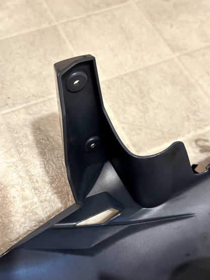 2019-2023 KAWASAKI NINJA ZX6R OEM FRONT FENDER WHEEL MUD GUARD GRAY