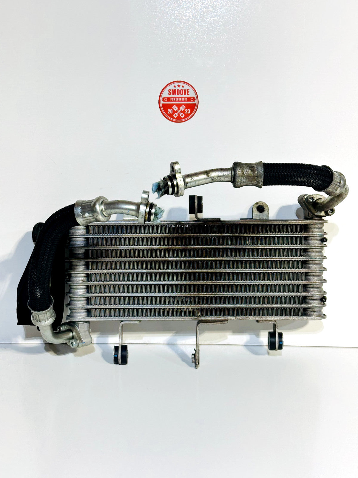 2021-2025 KAWASAKI NINJA ZX10R OEM ENGINE OIL COOLER MOTOR OIL RADIATOR W/ LINES