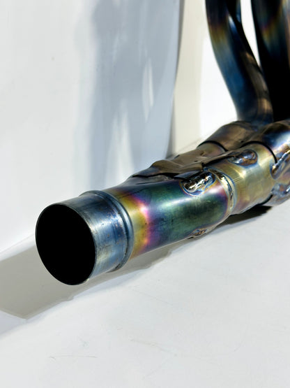 2011-2015 KAWASAKI ZX10R ZX-10R OEM EXHAUST HEADER MANIFOLD PIPE TITANIUM
